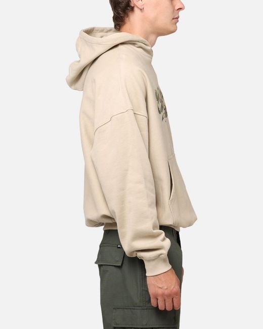 carre Natural Camo Script Hoodie for men