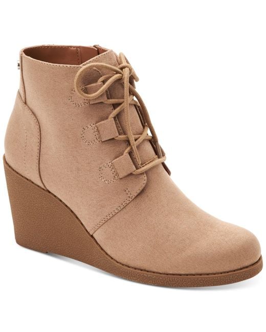 Macys womens store wedge boots