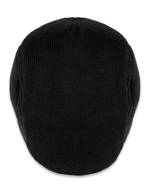 Levi's Black Flat Top Hat for men