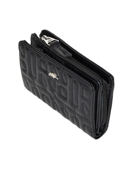 ROOTS Black Medium Ladies Wallet