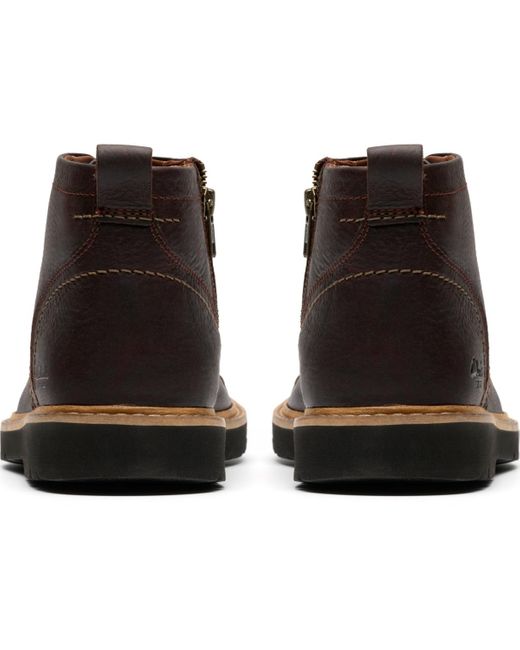 Clarks Brown Collection Weltridge Zip Boots for men