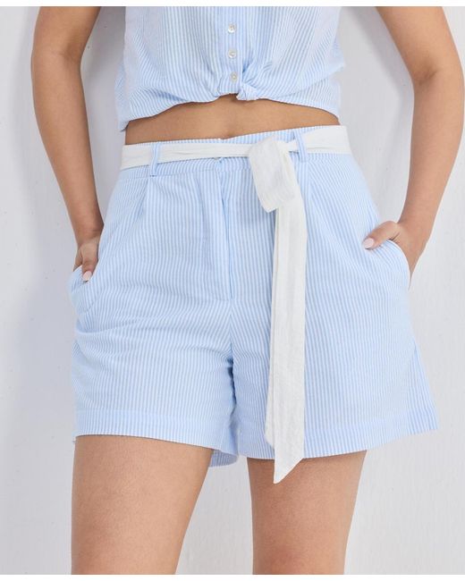 REISTOR Blue Regular Fit Shorts