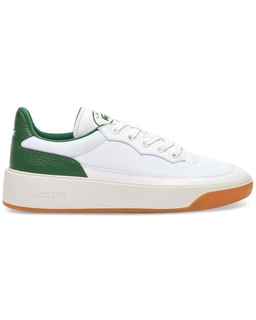 Lacoste White G80 Club Lace-up Court Sneakers for men