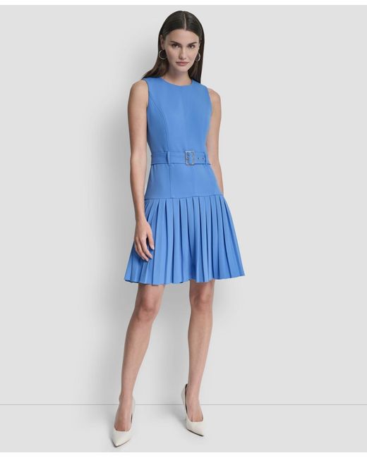 dkny blue dress macys DKNY Jeans Women's Blue Midi Dresses