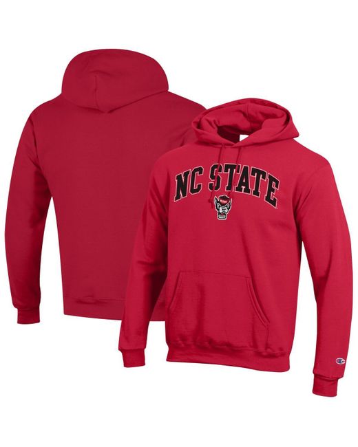 Champion Red Georgia Bulldogs Arch Over Logo Pullover Hoodie for men