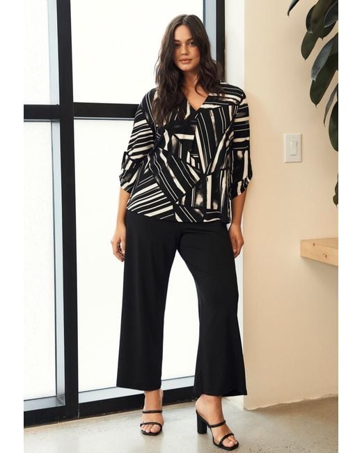 Avenue Blue Audrey Ity Top