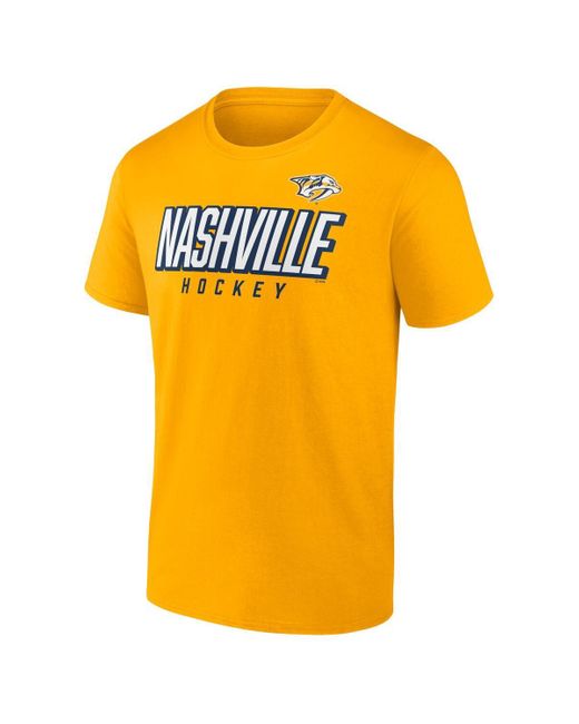 Fanatics Brand / NHL Nashville Predators Vintage Raglan Grey T-Shirt