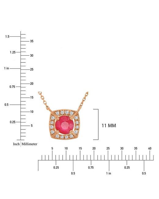 Macy's Pink Ruby (0.65 Ct. T.w.
