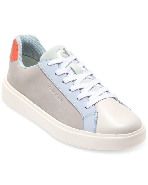 Cole Haan White Grand Crosscourt Daily Lace-up Low-top Sneakers