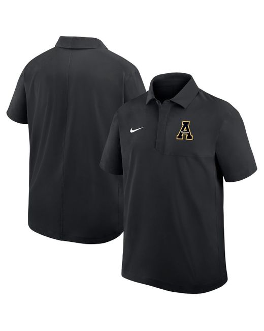 Nike Men's Black Appalachian State Mountaineers 2025 Sideline Dri-fit Polo  Shirt