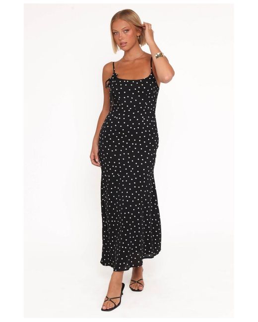 petal and pup black dresses Ciao Ruffles Maxi Dress - Black