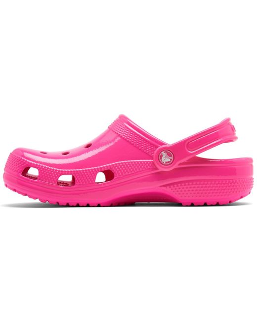 CROCSTM Pink Classic Neon Clogs From Finish Line