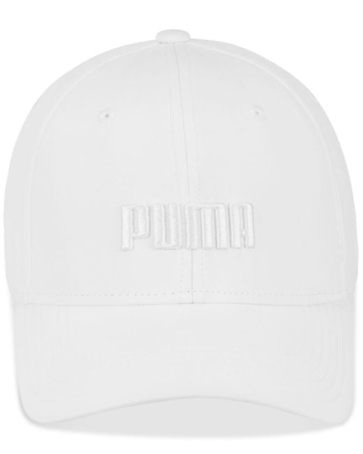PUMA White Evercat Gains Logo Embroidered Stretch-fit Cap for men