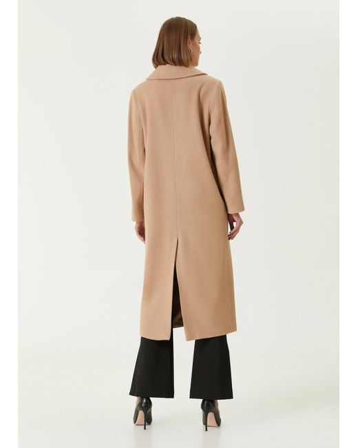 Pcfg White Wool Coat