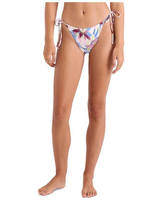 Volcom Multicolor Pull-on Cheeky Bikini Bottoms