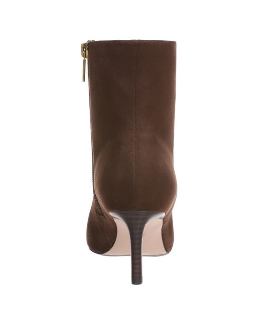 Giani Bernini Brown Versuss Almond Toe Booties