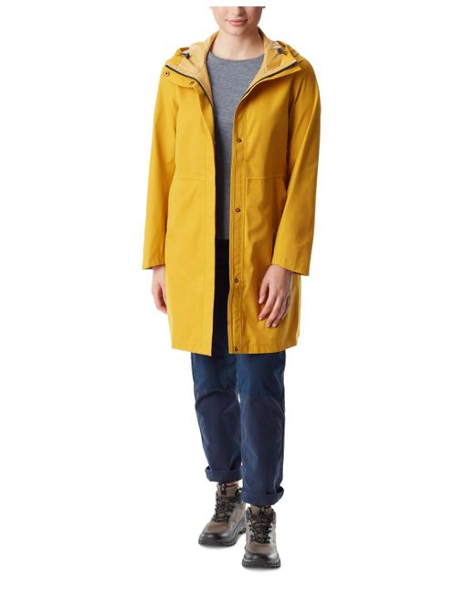 BASS OUTDOOR Yellow Anorak Zip-front Long-sleeve Jacket