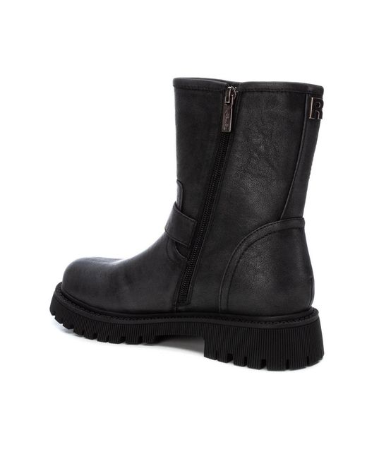 Xti Black Casual Booties By