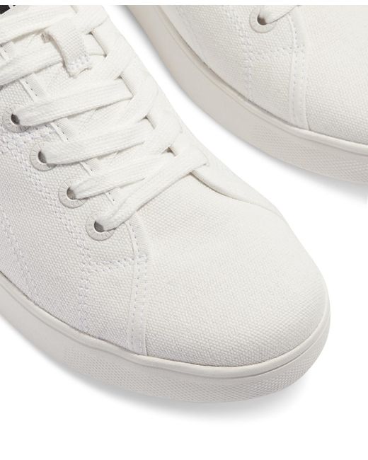 Fitflop White Rally Canvas Sneakers