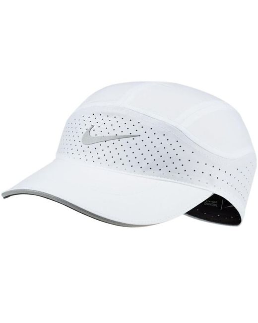 Nike Aerobill Tailwind Running Cap in White for Men | Lyst