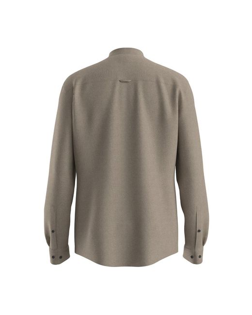 BOSS Elvory Slim-fit Dress Shirt in Brown for Men | Lyst BOSS Elvory Slim-fit Dress Shirt in Brown for Men | Lyst