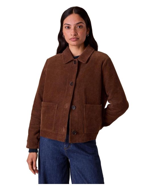 Celtic & Co. Brown Cord Utility Jacket