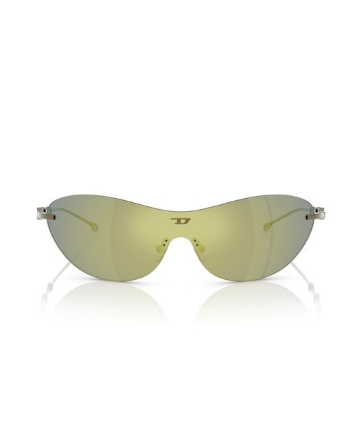 DIESEL Green Large Sunglasses