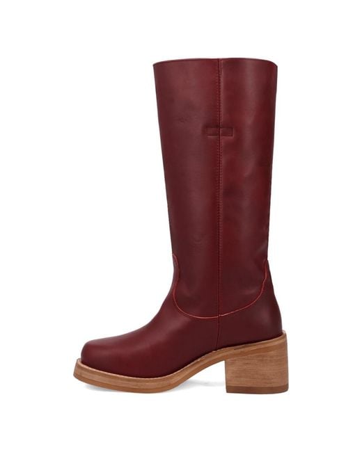 Dingo Red Vagabond Leather Boot