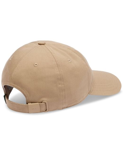 Lacoste Natural Adjustable Logo Cap for men
