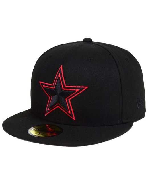 KTZ Dallas Cowboys Basic Fashion 59fifty Fitted Cap in Black for Men Lyst