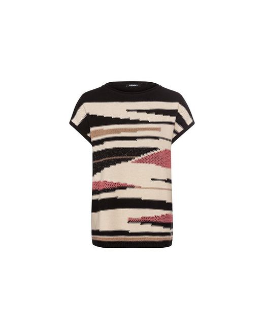 Olsen Black Ajour Knit Pullover
