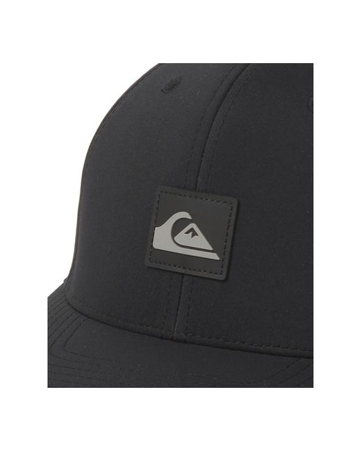 Quiksilver Gray Beach Head Patch Logo Hat for men
