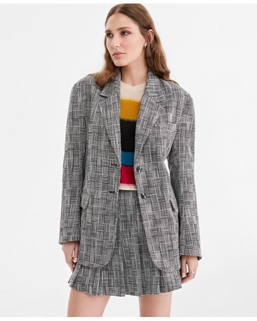 Jonathan Cohen X Macy's Gray Statement Blazer