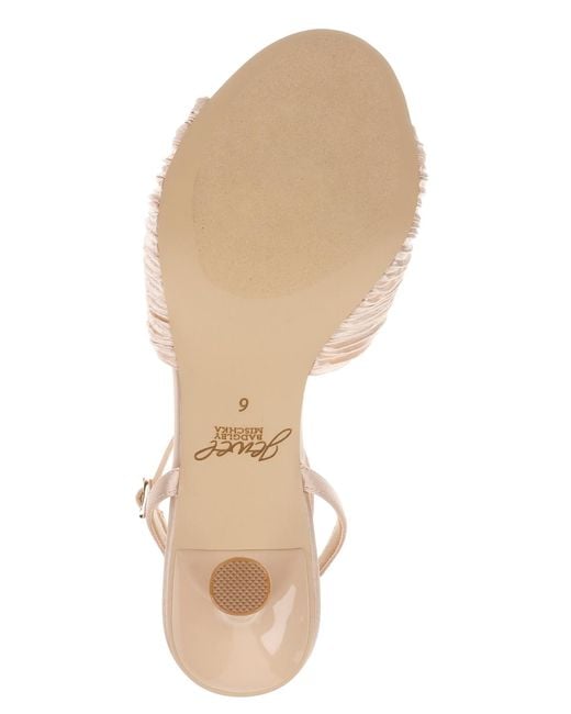 Badgley Mischka Metallic Ibis Sandals