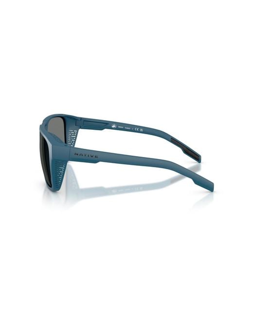 Native Eyewear Blue Native Polarized Mammoth Sunglasses for men
