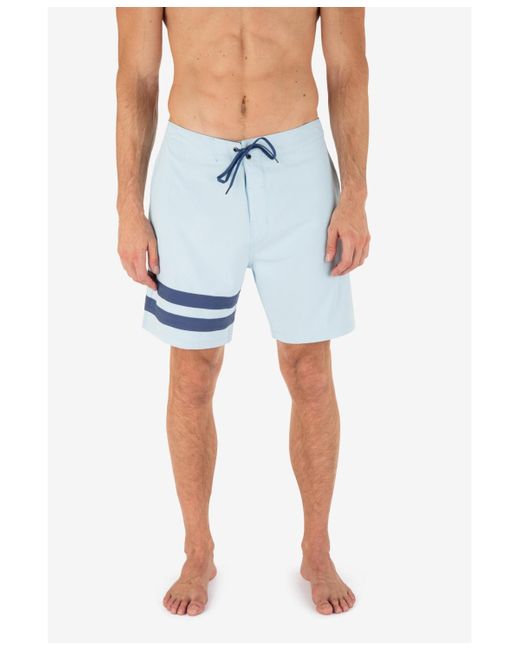 Hurley Blue Block Party 18" Boardshorts for men