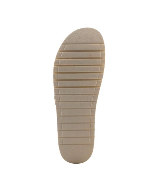 Spring Step Brown Montera Leather Slide