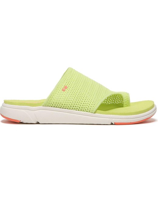 Ryka Margo-slide Sandals in Yellow | Lyst
