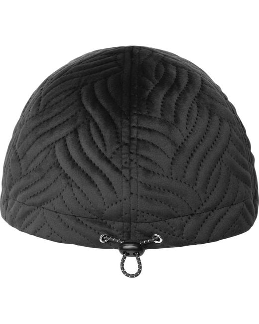 Kangol Black Plush Wave Puff Baseball