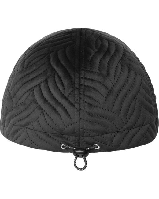 Kangol Black Plush Wave Puff Baseball