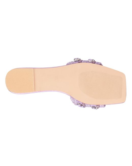 TORGEIS Purple Miya Slide Sandals
