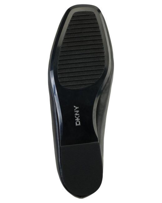 DKNY Black Dace Mary Jane Ballet Flats
