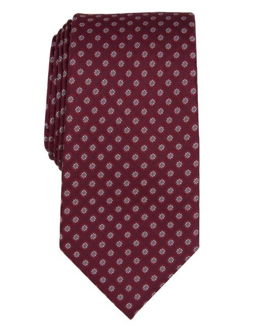 Michael Kors Purple Schooner Dot Tie for men
