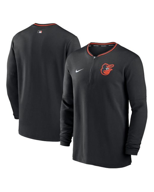 Nike Black Baltimore Orioles Authentic Collection Performance Half-zip Top for men
