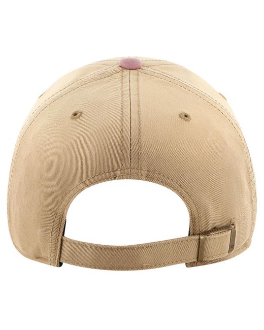 '47 White 47 Brand Khaki/navy Chicago Bears Dusted Sedgwick Mvp Adjustable Hat for men
