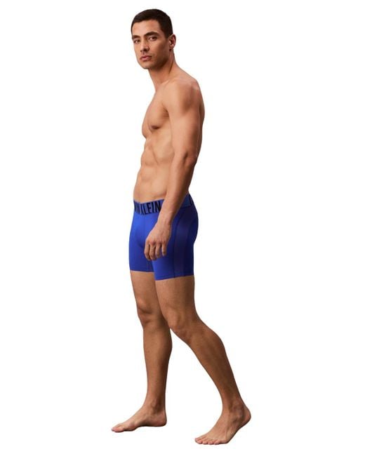 Calvin Klein Blue Intense Power Boxer Briefs for men