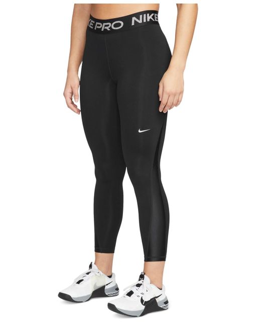 Nike Pro Mid-rise 7/8 Leggings in Black