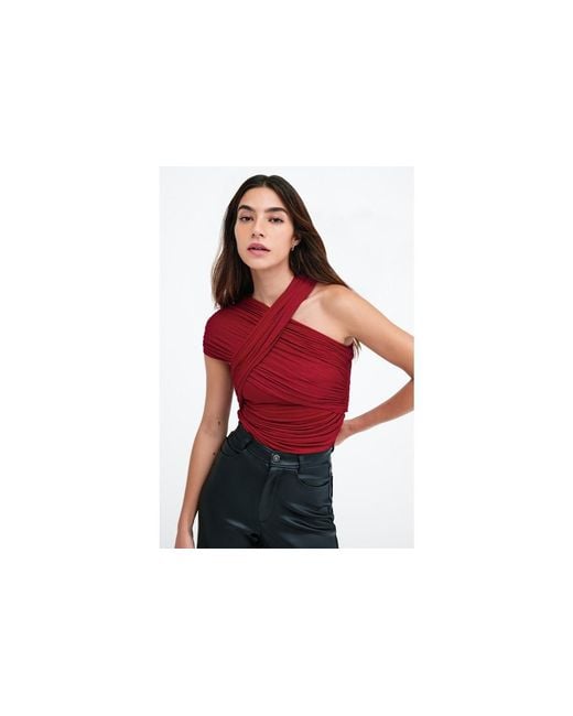MARCELLA Red Alyssa Infinity Top
