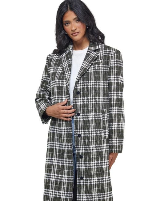 Warehouse Blue Oversized Maxi Coat