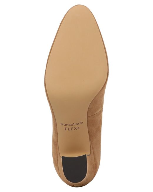 Franco Sarto Brown Flexa Junia Pointed Toe Pumps